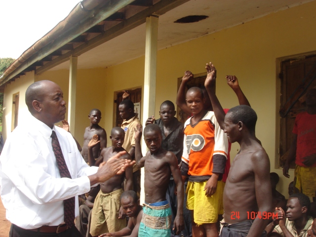 Prisoners being set free